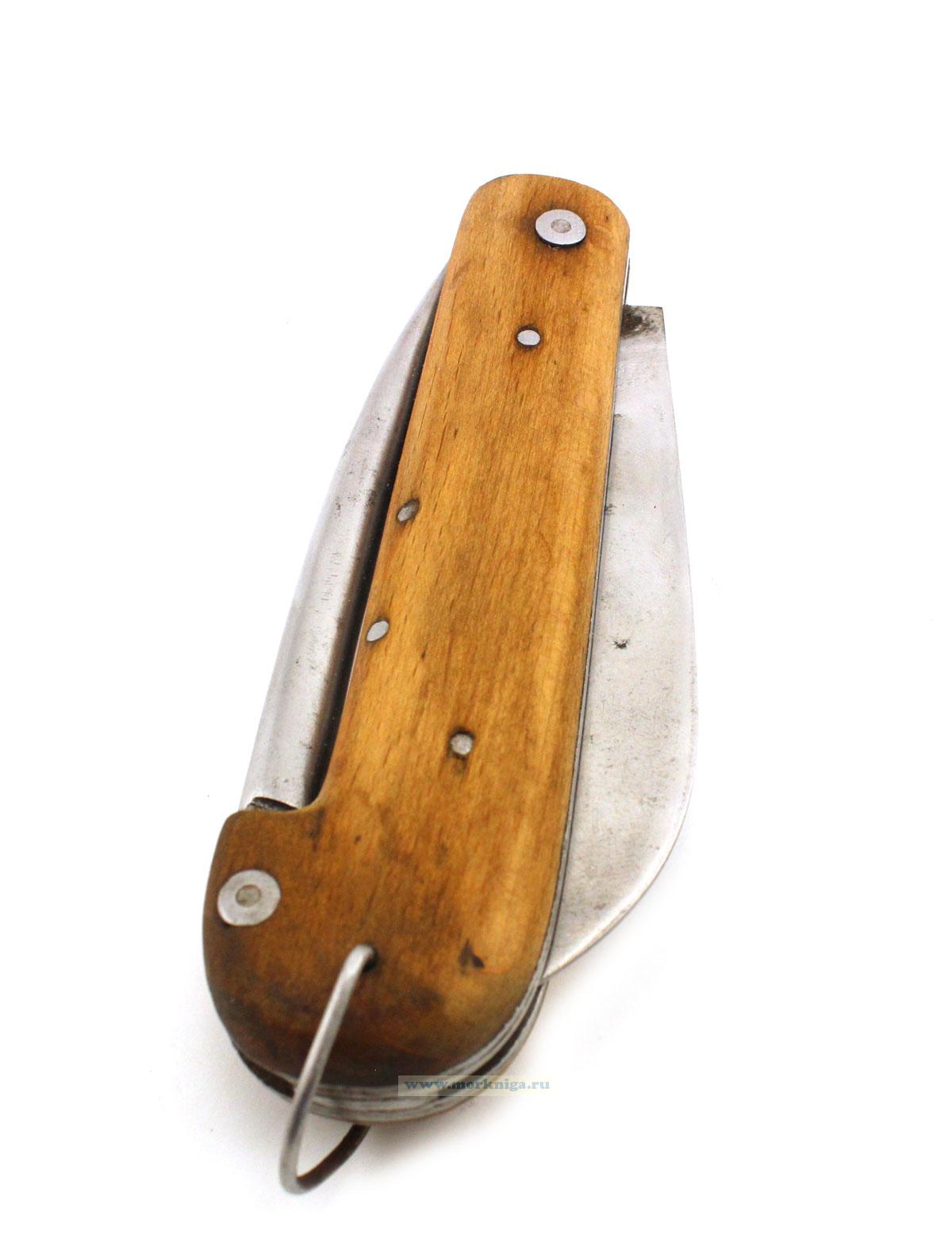 Нож складной, боцманский, шлюпочный