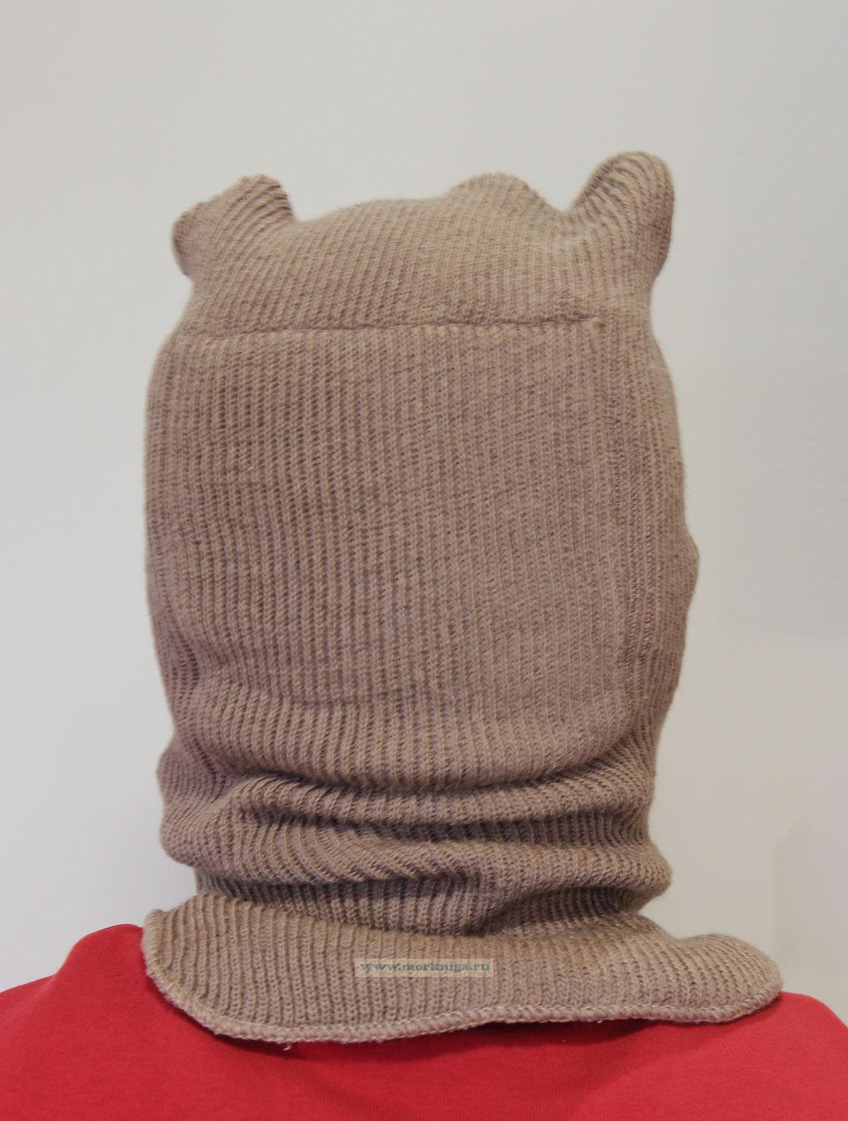 Балаклава (подшлемник) для военнослужащих СССР (коричневая) - купить в ...