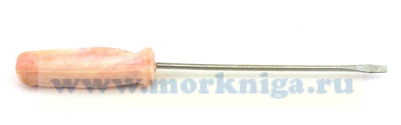 Отвертка шлицевая (плоская) производства СССР (125х0,3)