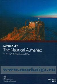 The nautical almanac 2016. NP314-16. Her Majesty's notical almanac office