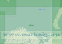 10100 Южная часть Баренцева моря (Масштаб 1:2 000 000)