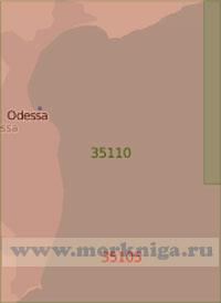 35110 Подходы к порту Одесса (Масштаб 1:25 000)