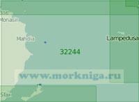 32244 От островов Куриат до Пелагских островов с проливом Керкенна (Масштаб 1:200 000)