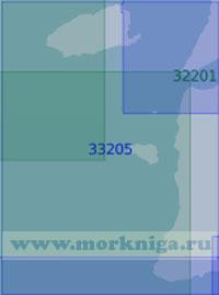 33205 Подходы к проливу Дарданеллы (Масштаб 1:100 000)