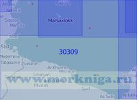 30309 От порта Бенгази до Тунисского пролива (Масштаб 1:1 000 000)