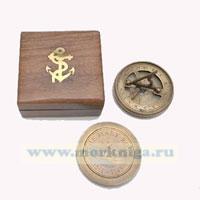 Компас The Mary Rose London 1511 - 1545 в деревянном футляре