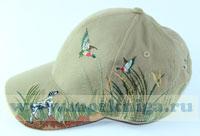 Бейсболка с  художественной вышивкой  