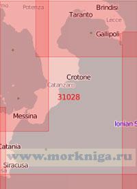 31028 Западная часть Ионического моря (Масштаб 1:500 000)