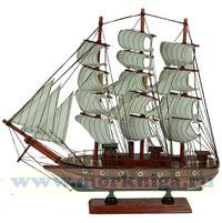 Модель парусного корабля, L= 34см