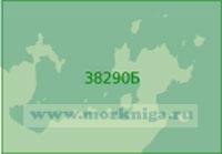 38290Б Бухты средней части островов Киклады. Бухта Науса