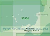 32320 Липарские острова (Эолие) с Мессинским проливом (Масштаб 1:200 000)
