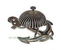 Колокольчик офисный, с якорем