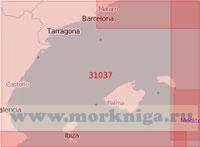 31037 Балеарское (Иберийское) море (Масштаб 1:500 000)