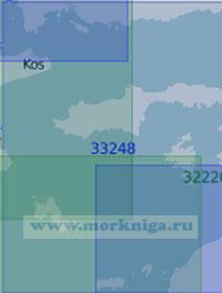 33248 От острова Кос до острова Родос (Масштаб 1:100 000)
