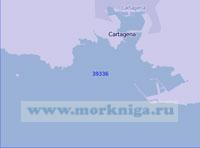 39336 Порт Картахена и бухта Эскомбрерас (Масштаб 1:10 000)