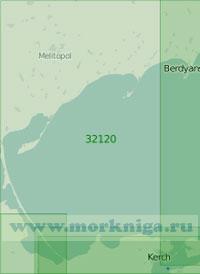 32120 Западная часть Азовского моря (Масштаб 1:250 000)