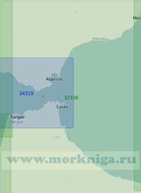 32338 Гибралтарский пролив и западная часть моря Альборан (Масштаб 1:200 000)
