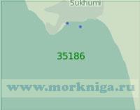 35186 Подходы к порту Сухуми (Масштаб 1:25 000)