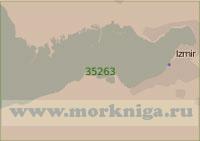 35263 Подходы к порту Измир (Масштаб 1:25 000)