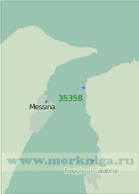 35358 Северная часть Мессинского пролива (Масштаб 1:30 000)