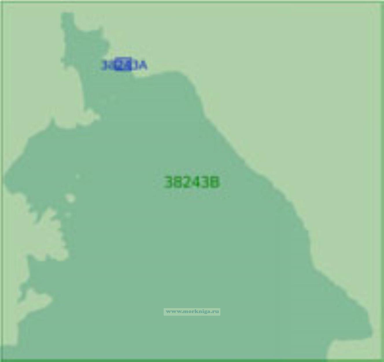 38243В Заливы и бухты северного берега Коринфского залива