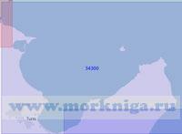 34300 Тунисский залив (Масштаб 1:100 000)