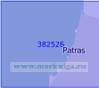 38252Б Пролив Превеза, порты Патры и Каламата (Масштаб 1:7500)
