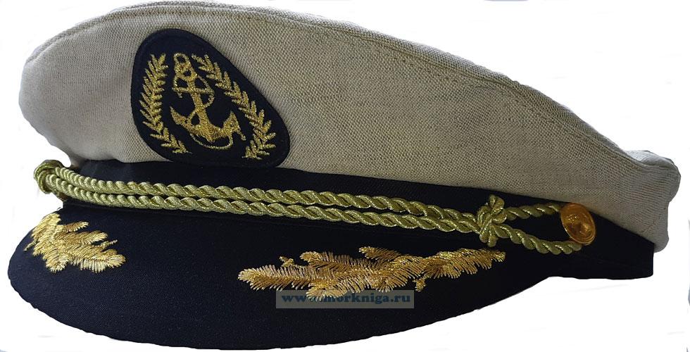 Капитанка с вышивкой 