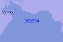 38229А Бухты в заливе Пагаситикос, проливах Волос и Нотиос-Эввоикос. Гавань Волос с подходами