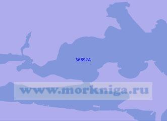 36892 Фолклендские (Мальвинские) острова. Порт - Стэнли с подходами (Масштаб 1: 30 000)
