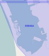 69846 Бухта Сан-Диего (Масштаб 1:15 000)