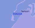 55421 Подходы к порту Нельсон (Масштаб 1:50 000)