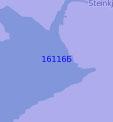16116 Северо-восточная часть залива Троннхеймс-фьорд и Бейтстад-фьорд (Масштаб 1:50 000)