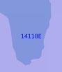 14118 Средняя и восточная части Согне-фьорда (Масштаб 1:100 000)
