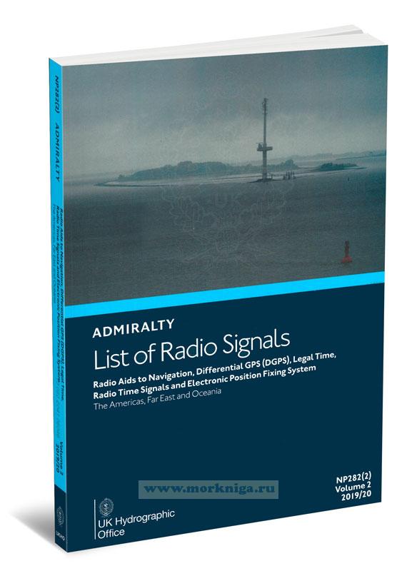 Admiralty list of radio signals. Vol 2. NP282 (2) (ALRS). Radio aids to