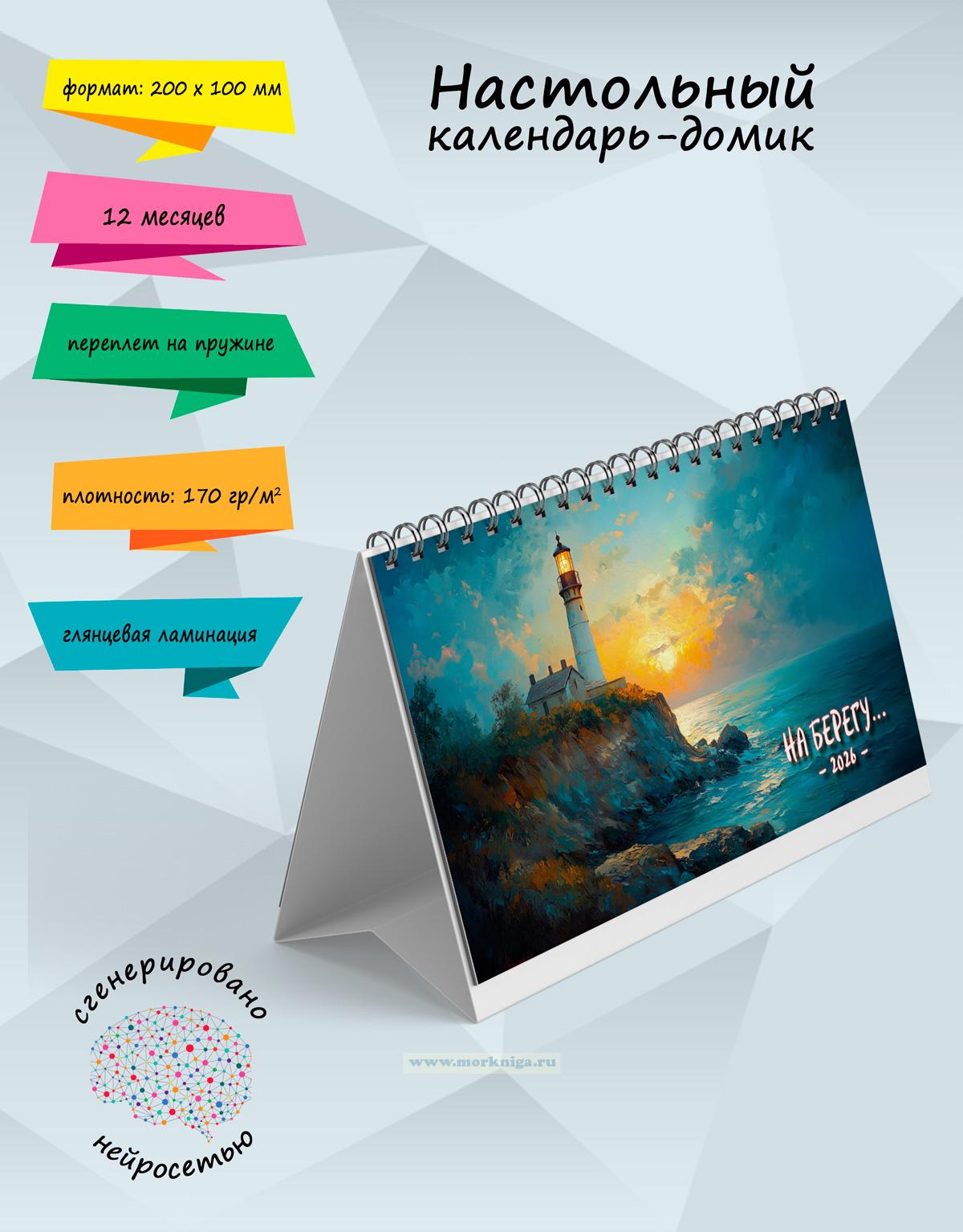 Настольный календарь-домик 