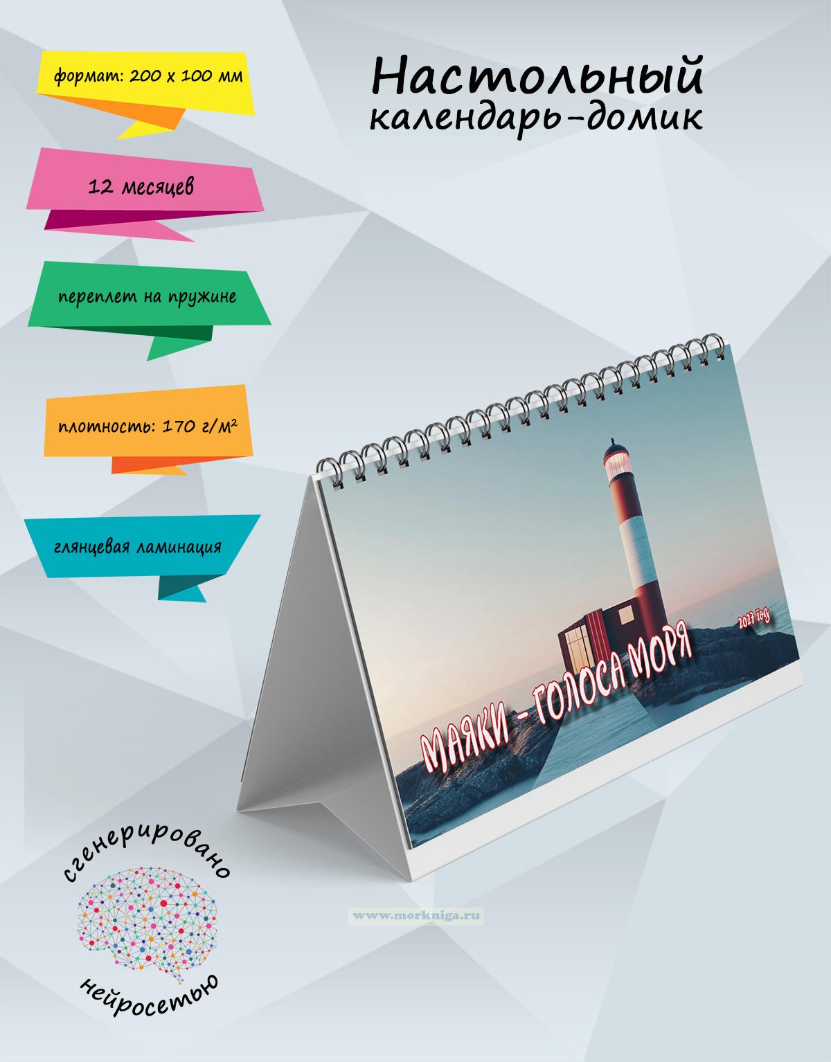 Настольный календарь-домик 