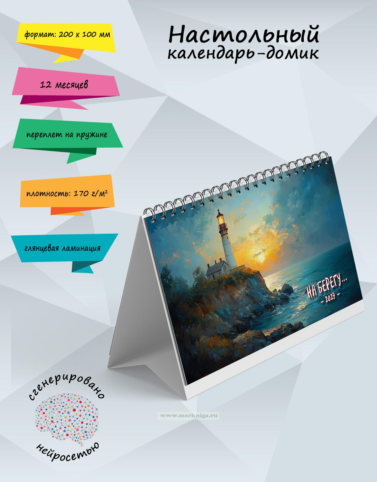 Настольный календарь-домик 