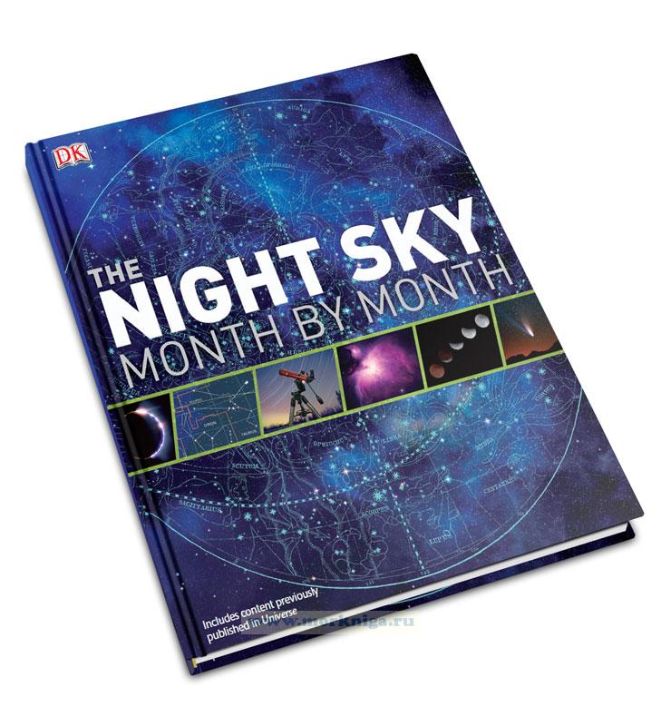 The night sky month by month/Ночное небо месяц за месяцем
