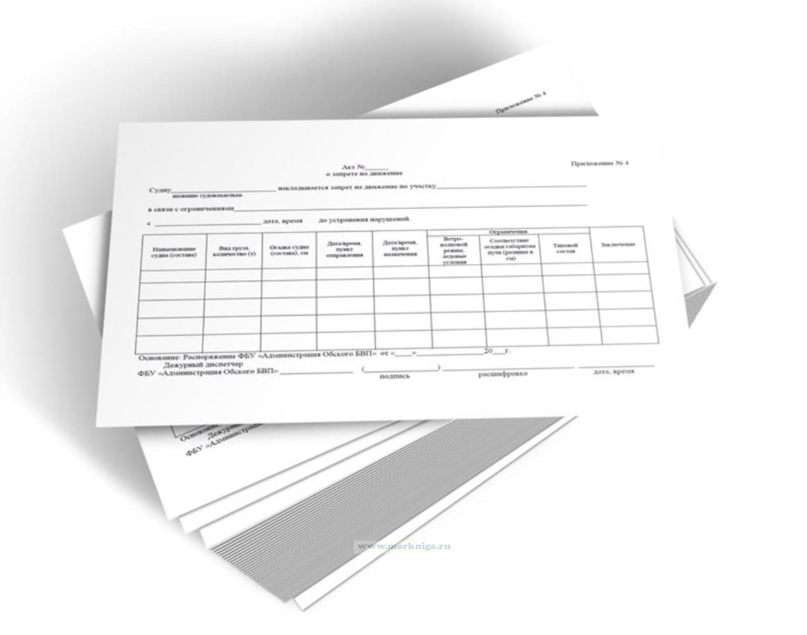 Акт о запрете на движение