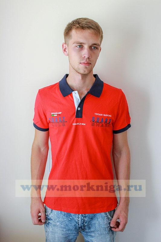 Футболка PAUL&SHARK (Красная)