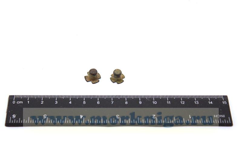 Капсюль к ударным ружьям времен Крымской войны. Англия