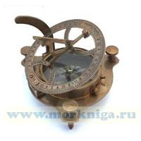 Компас с солнечными часами без футляра