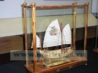 Макет вьетнамской джонки XVIII века