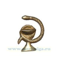Значок Медицинской службы на пимсе
