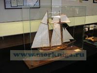 Макет марсельной шхуны 