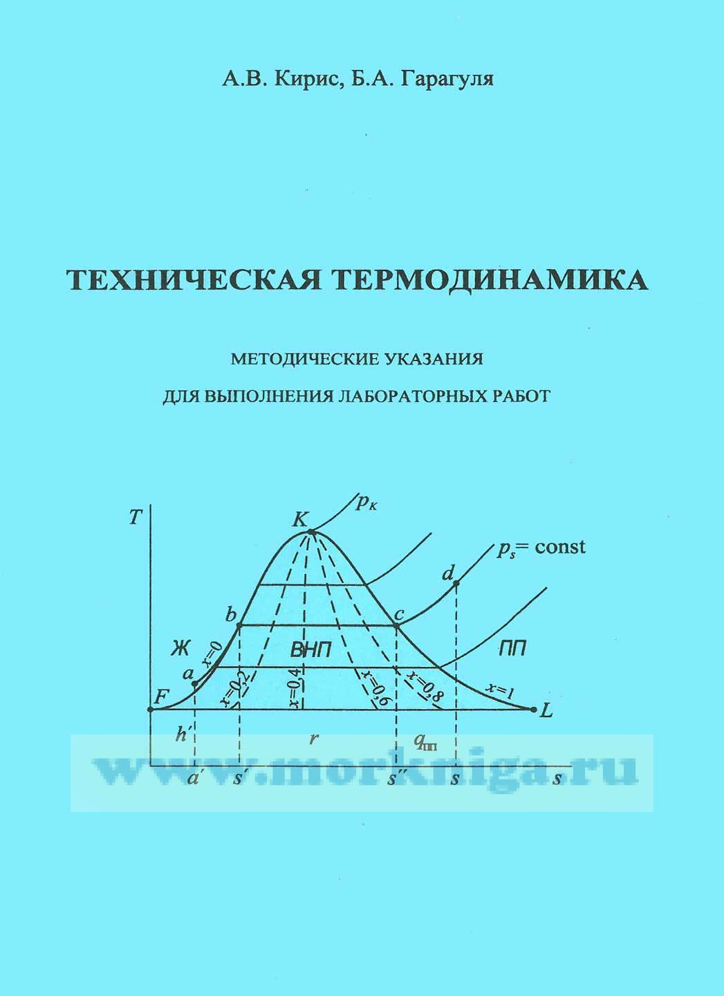 Техническая термодинамика: методические указания для выполнения лабораторных работ