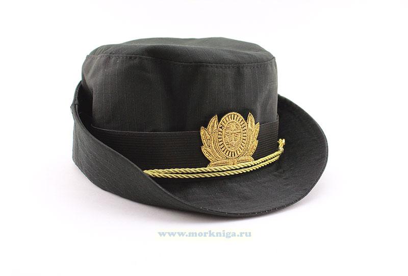 Шляпка женская ВМФ черная уставная (58 размер)