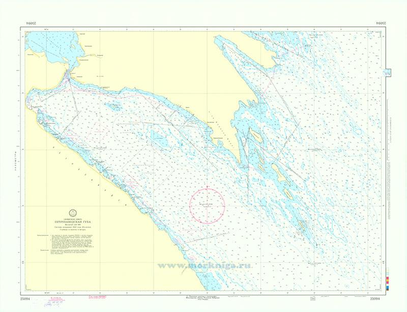 Онежское озеро карта глубин | Рыбалка на Онежском озере