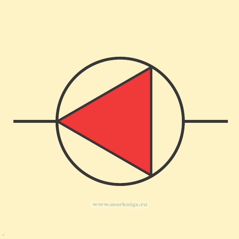 Знак ИМО. Пожарный насос